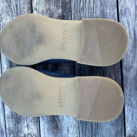 Sperry Blue Leather Loafers Women’s Size 6.5 - Picture 9 of 10